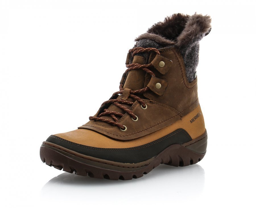 Merrell Sylva Mid Lace Waterproof Talvikengät Ruskea - Kenkä